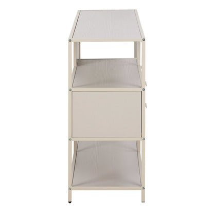 Fort Worth Grey Storage Unit 2 Drawers 3 Shelves