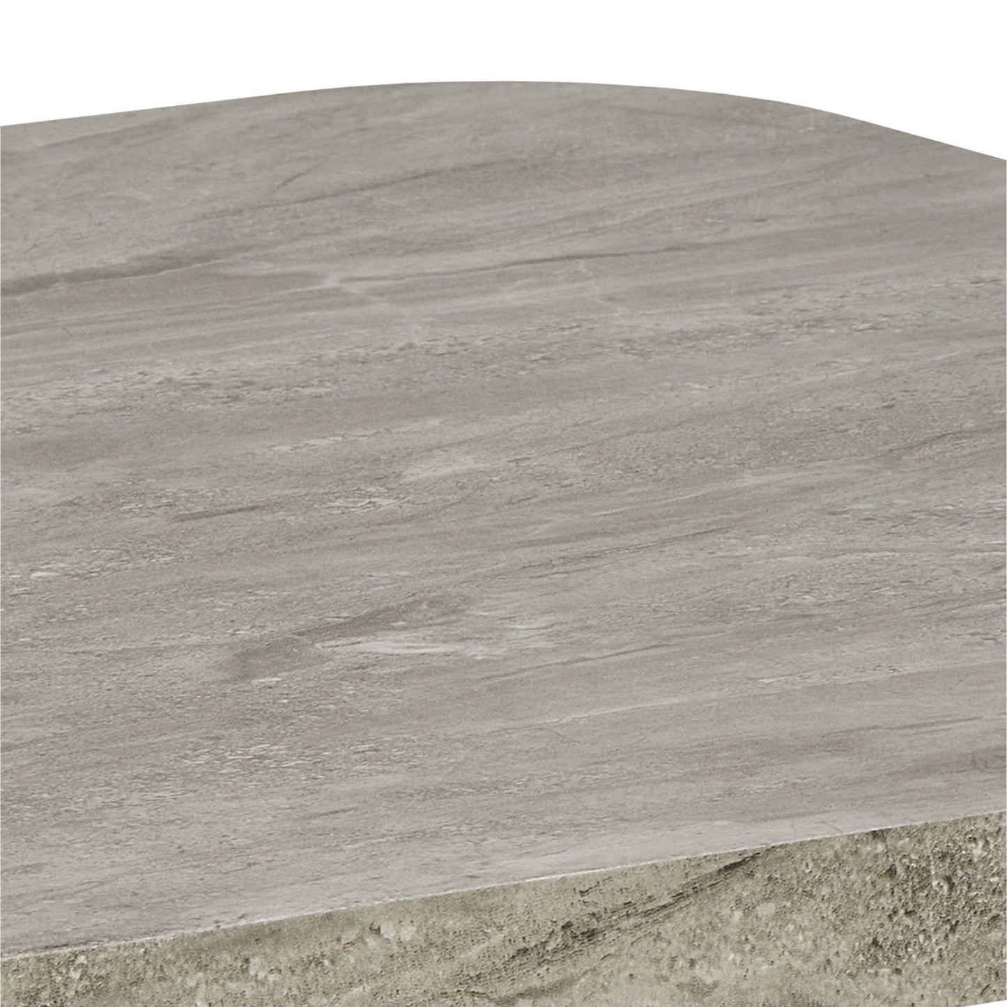 Frankfurt Square Light Oak Effect Coffee Table Rounded Corners