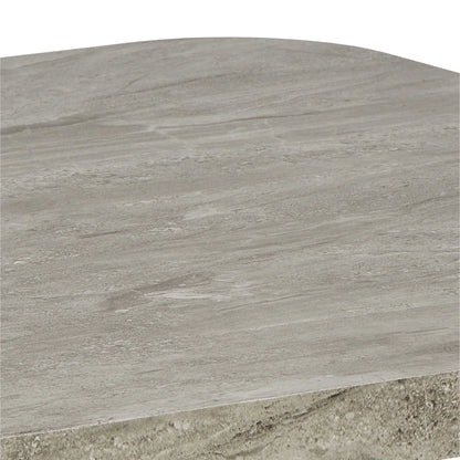 Frankfurt Square Light Oak Effect Coffee Table Rounded Corners