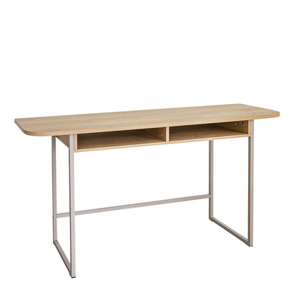 Cape Town 2 Shelves Natural Oak Console Table