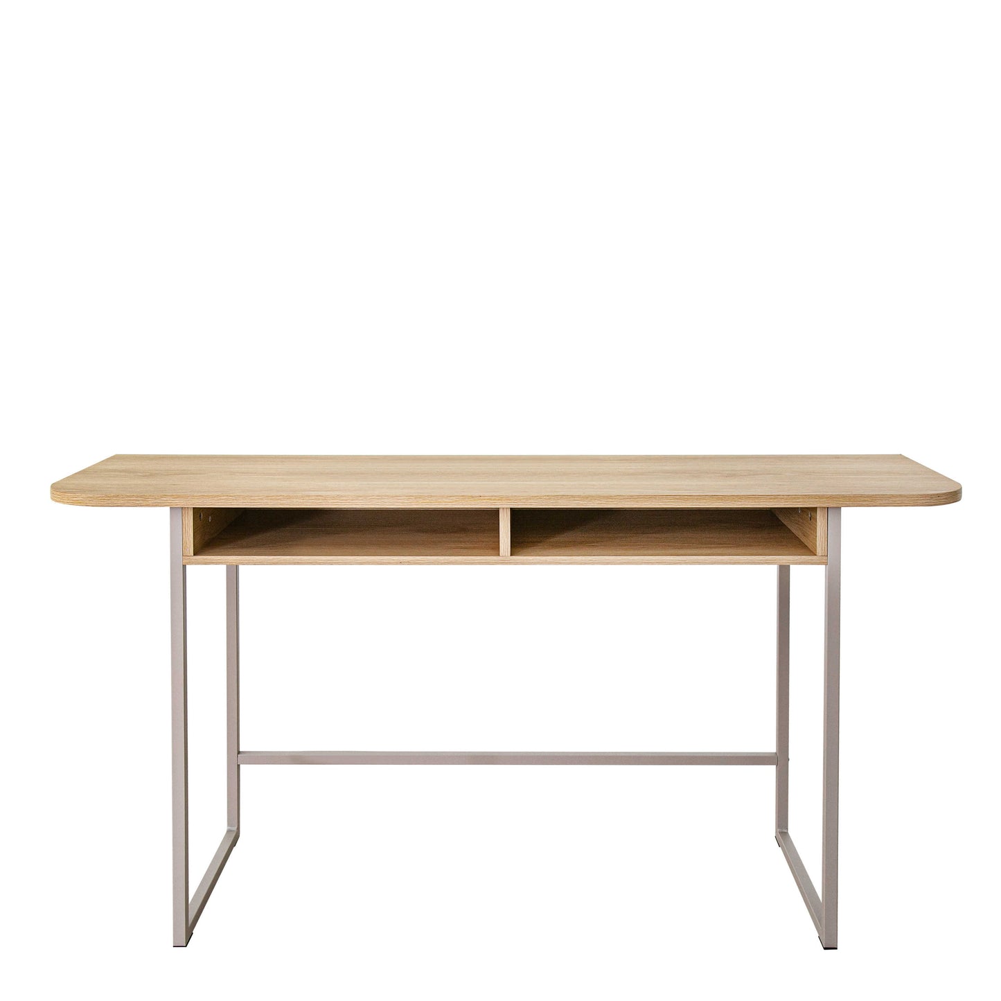 Cape Town 2 Shelves Natural Oak Console Table