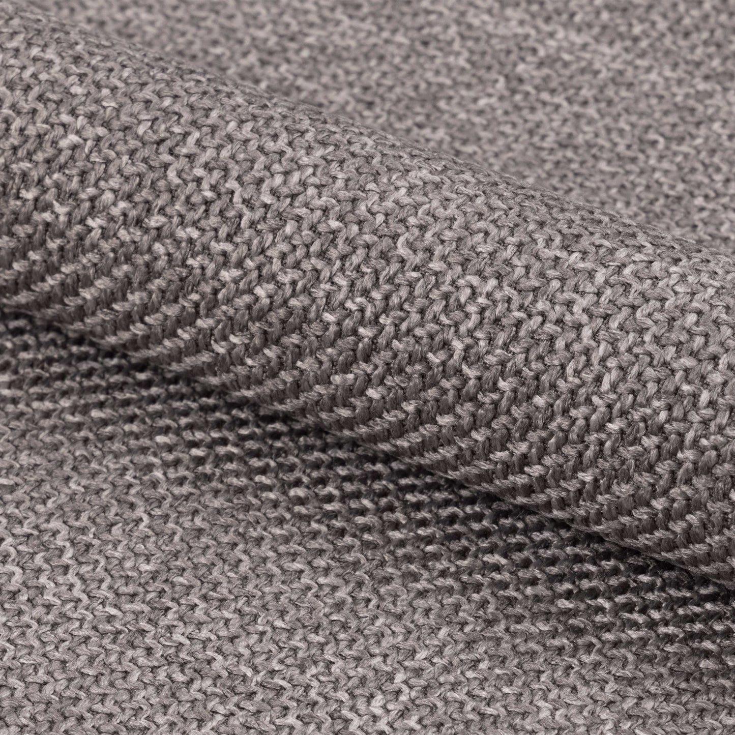 Set of 2 San Sebastian 3 Seater and 2 Seater Sofa Upholstered Basel Light Grey Brown Fabric