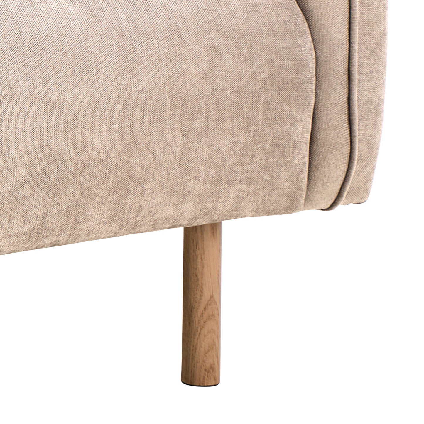 Westham Set of 2 x 2.5 Seater Sofas in Fay Beige Fabric