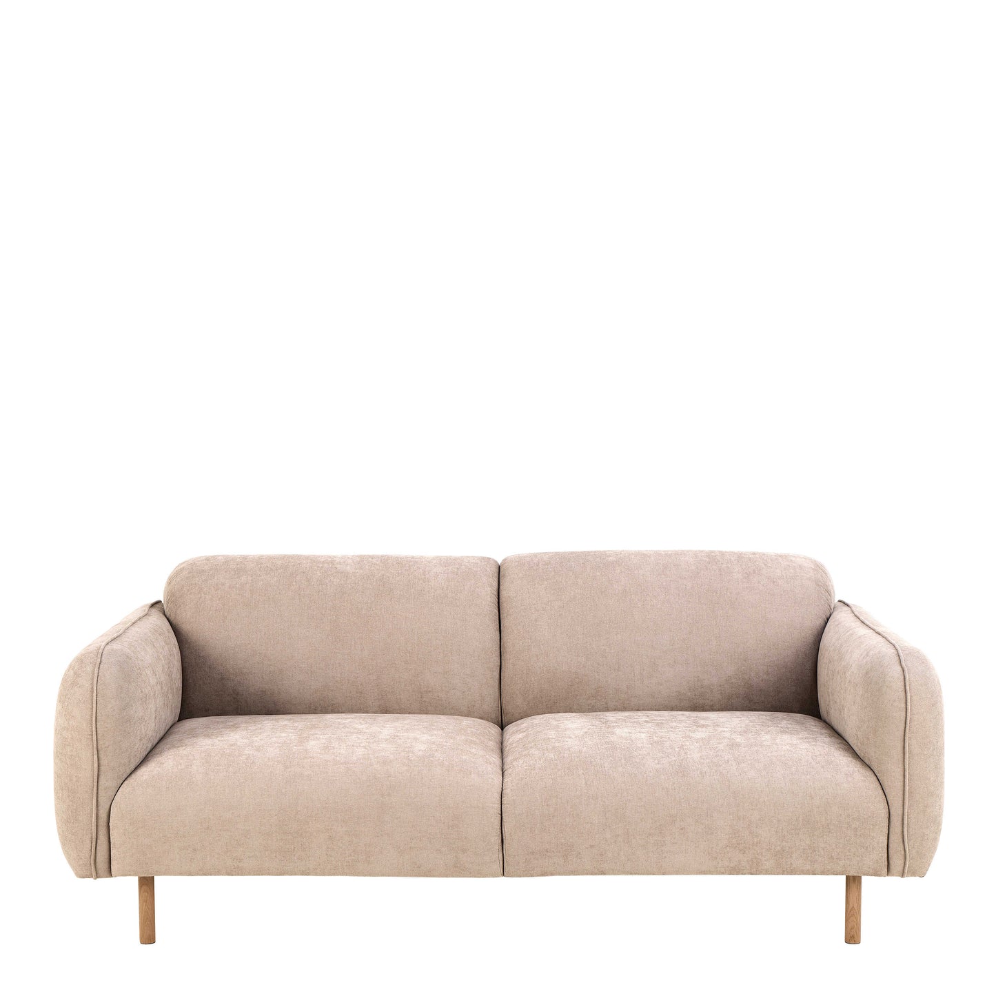 Westham Set of 2 x 2.5 Seater Sofas in Fay Beige Fabric