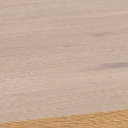 Wellington Natural Oak Effect and Black Dining Table