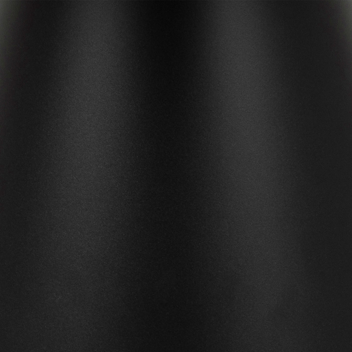 Hamburg Round Black Ceramic Coffee Table with Conical Steel Base