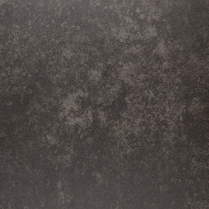 Hamburg Round Black Ceramic Coffee Table Steel Pillar Base