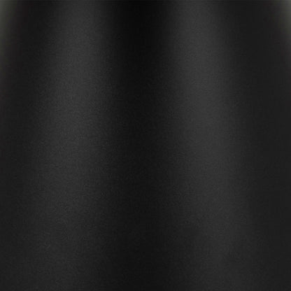 Hamburg Round Black Ceramic Coffee Table Steel Pillar Base