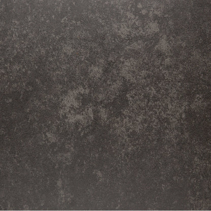 Perth 200cm Black Ceramic Rectangular Dining Table Industrial Black Metal Legs