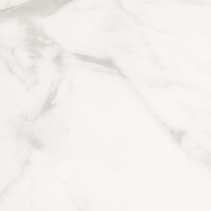 Perth 200cm White Ceramic Dining Table Industrial Black Metal Legs