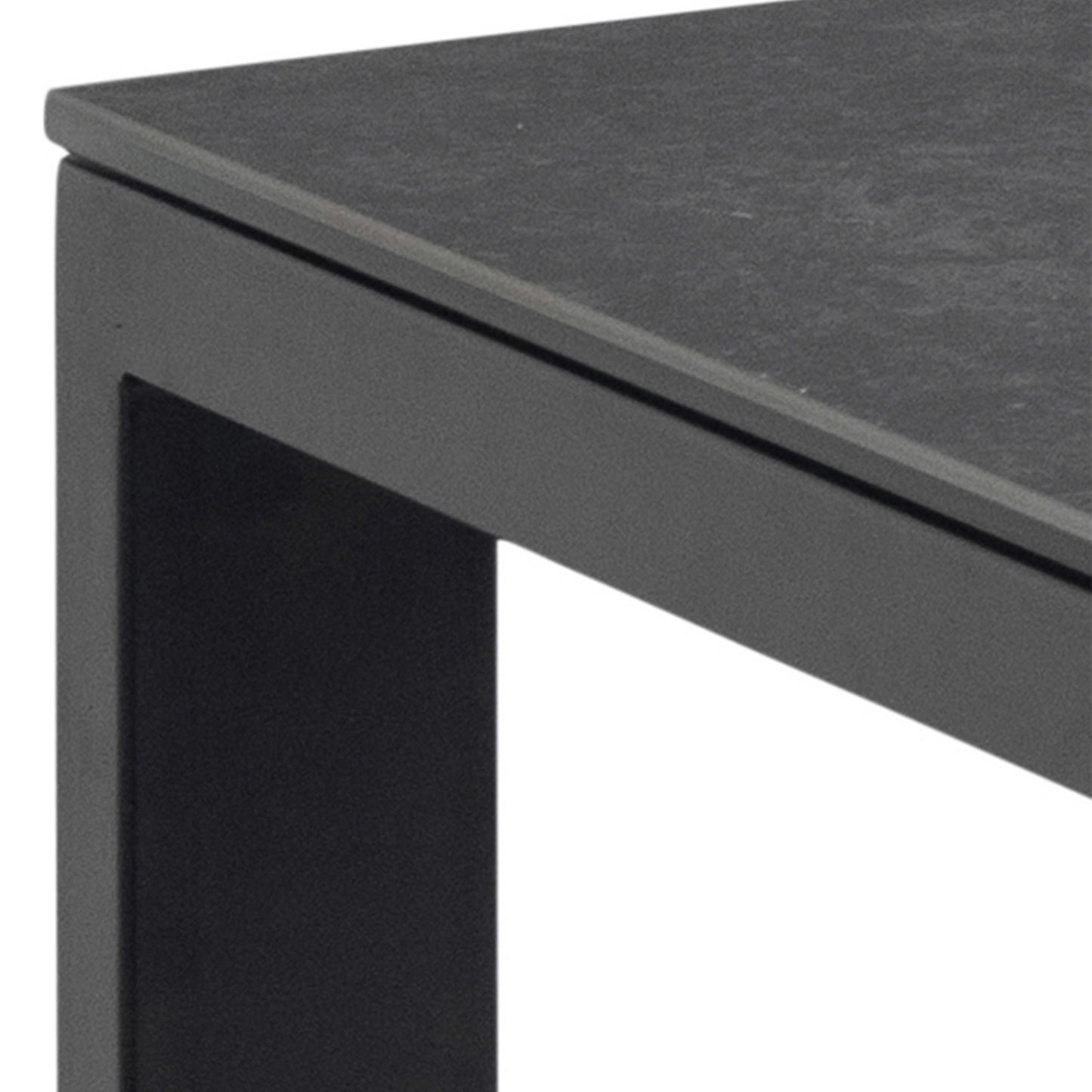 Mexico 8 Seater Matt Black Ceramic Dining Table