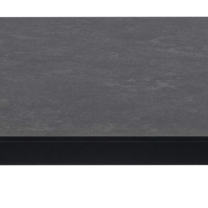 Mexico 8 Seater Matt Black Ceramic Dining Table