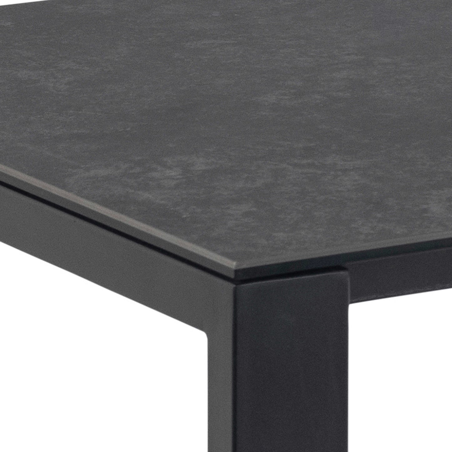 Mexico 8 Seater Matt Black Ceramic Dining Table
