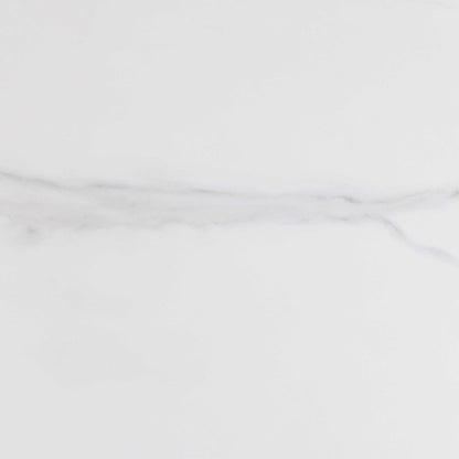 Cloverfern White Ceramic Round Dining Table