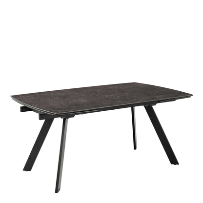 Larkspur Black Ceramic Dining Table