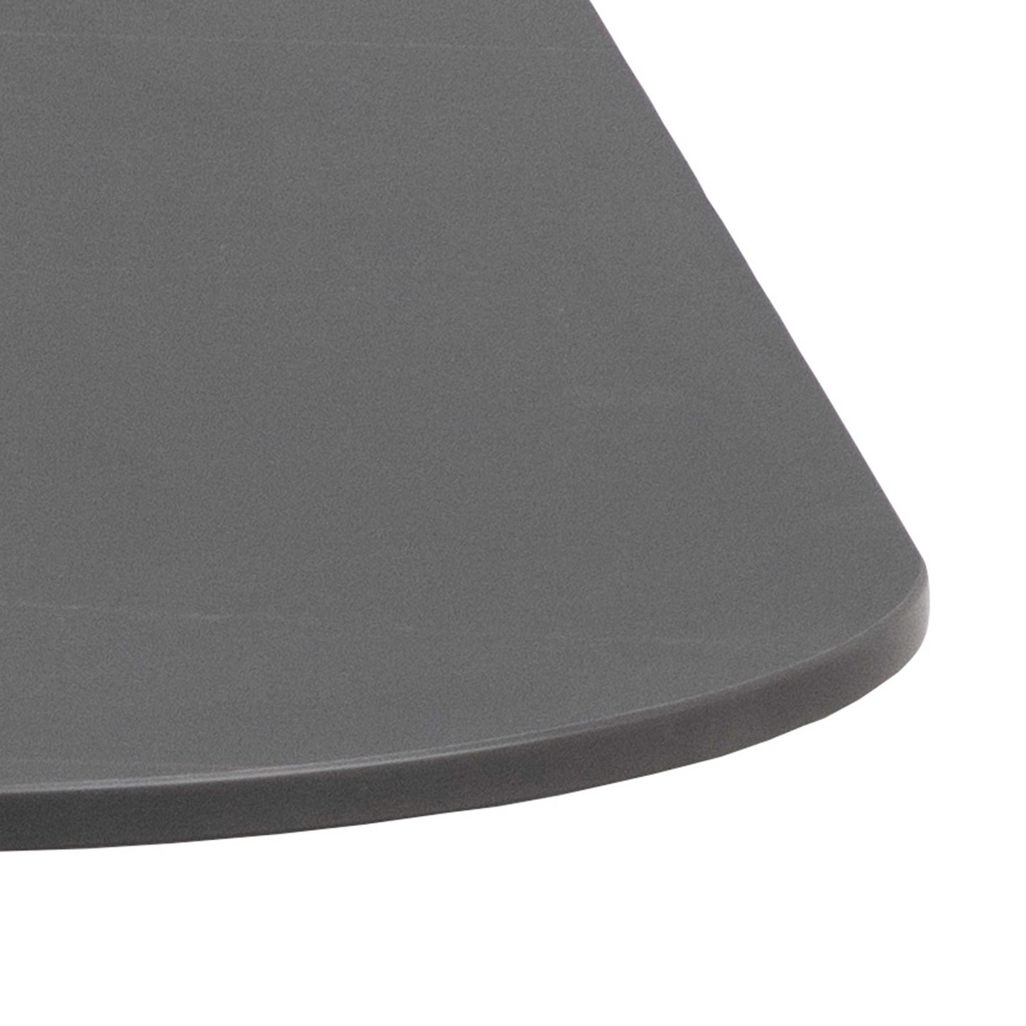 Cloverfern Black Ceramic Square Dining Table