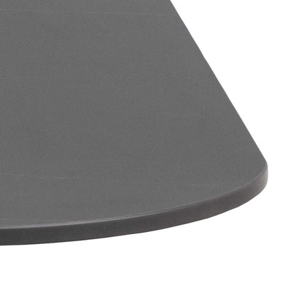Cloverfern Black Ceramic Square Dining Table