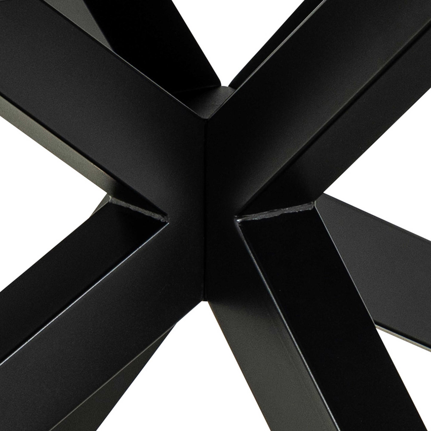 Perth 200cm Rusty Brown Ceramic Extendable Dining Table Industrial Black Metal Legs