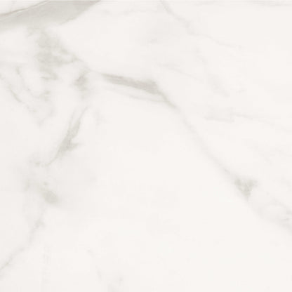 Perth 168cm White Ceramic Extendable Dining Table Industrial Black Metal Legs