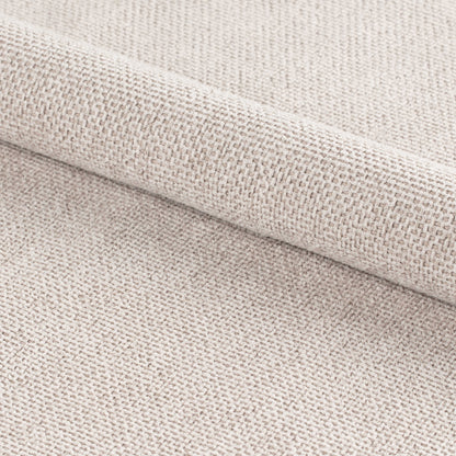 Perth Dining Set 4 Seater White and Black Ceramic Dining Table + 4 Cream Dining Chairs