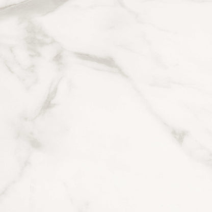 Perth 200cm White Ceramic Extendable Dining Table Industrial Black Metal Legs