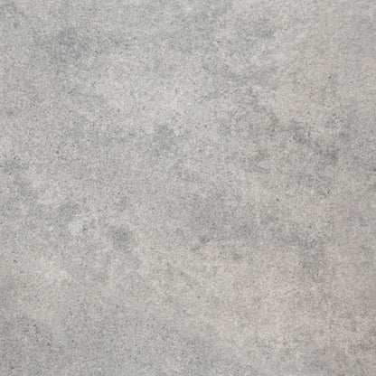 Perth 168cm Grey Ceramic Extendable Dining Table Industrial Black Metal Legs