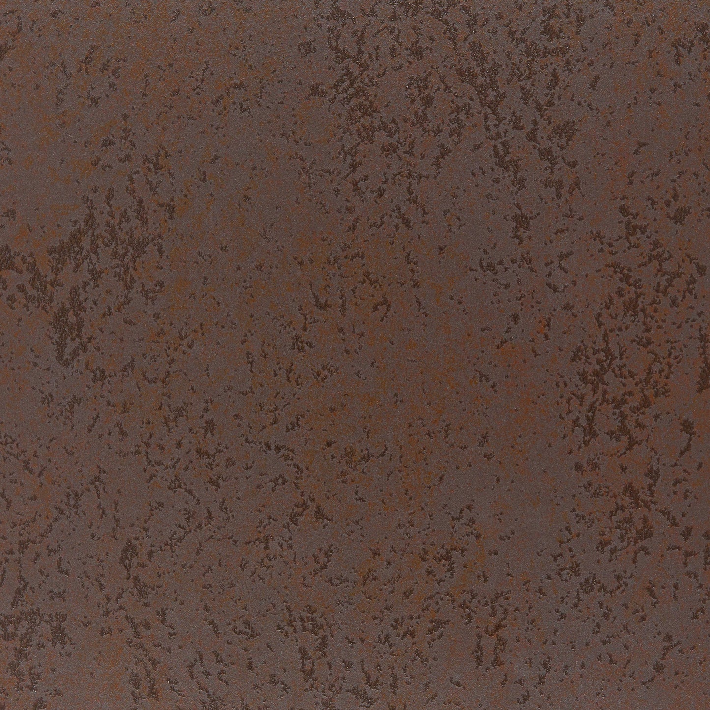 Perth 119cm Rusty Brown Ceramic Round Dining Table Industrial Black Metal Legs