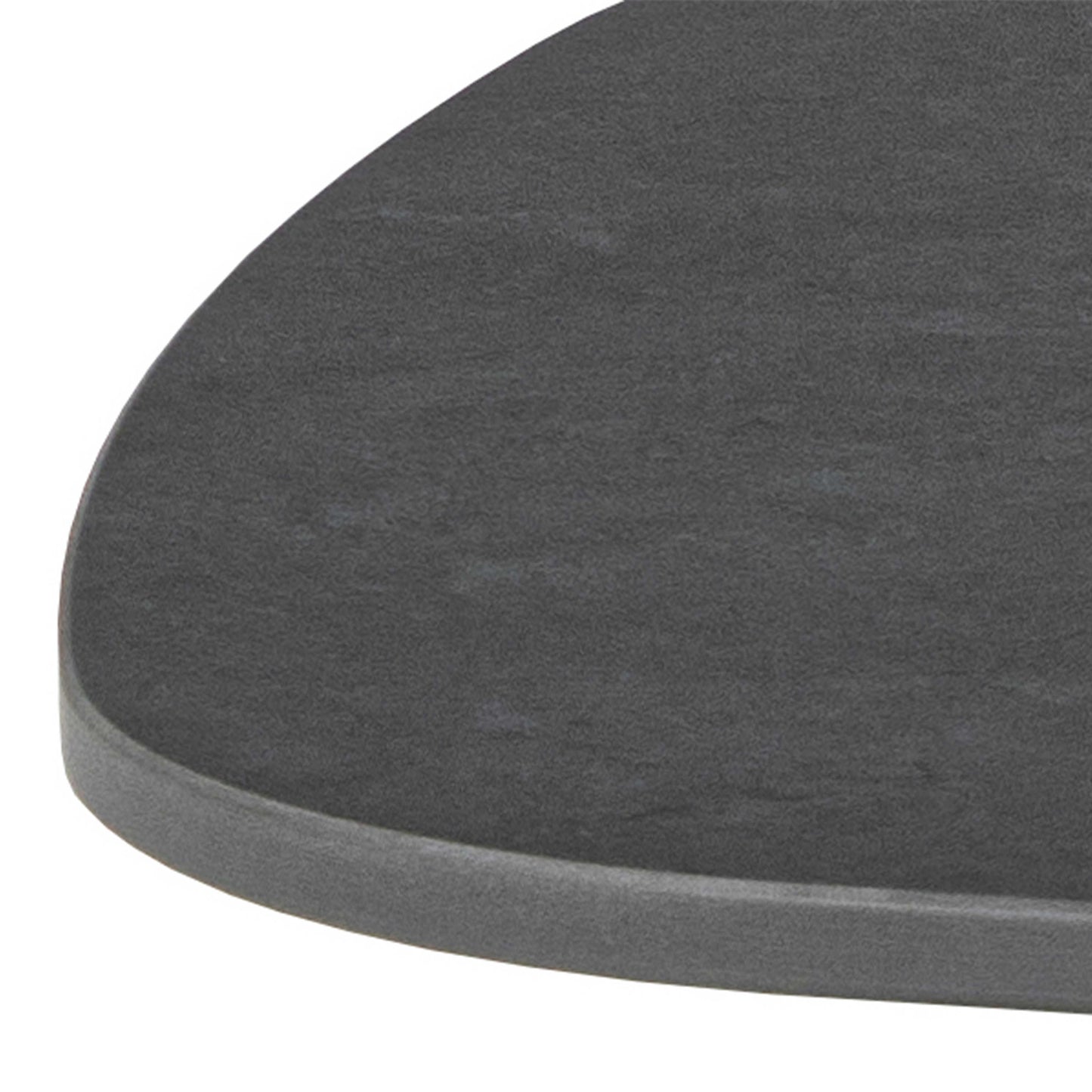 Rosefern Black Ceramic Oblong Coffee Table