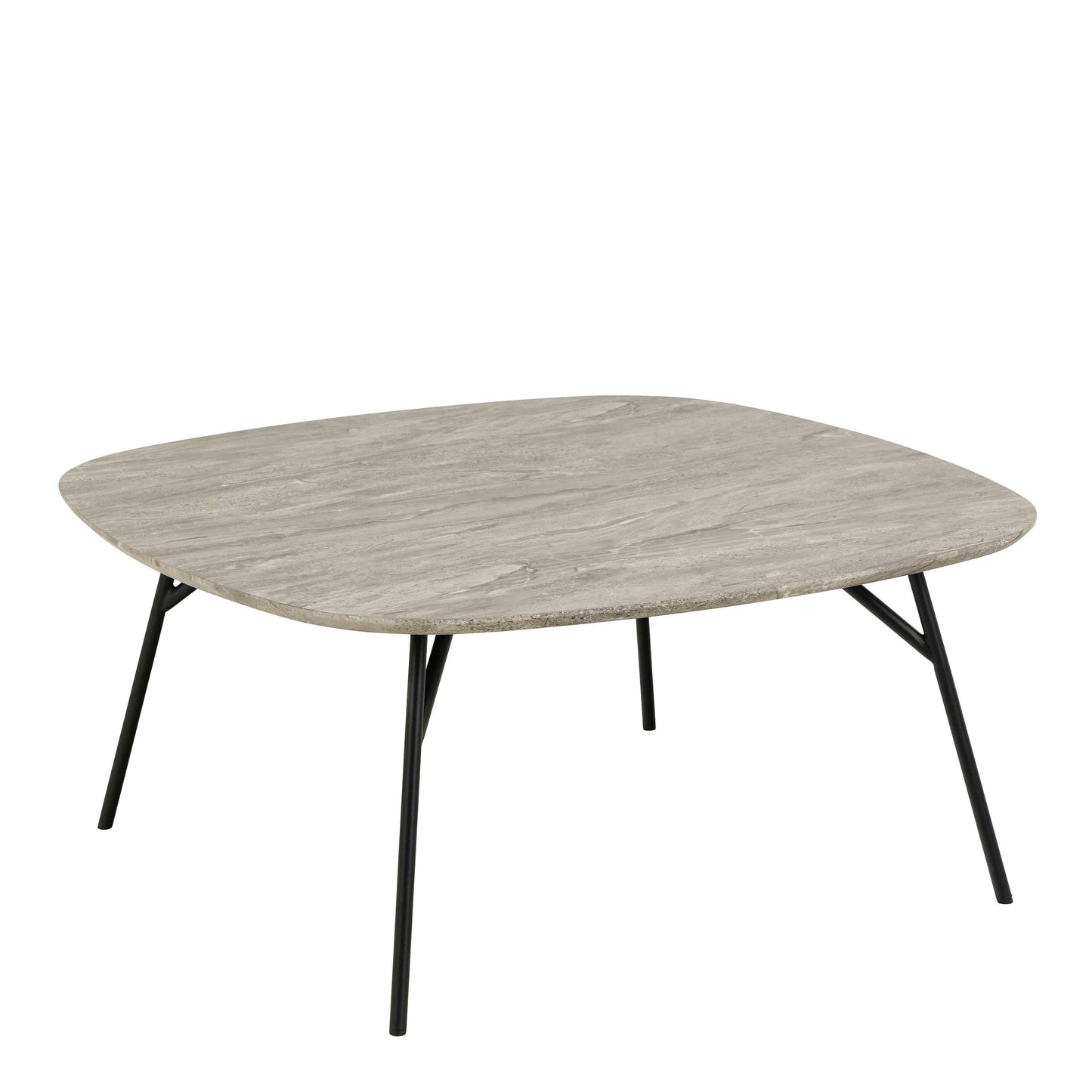 Rosefern Grey Marble Effect Coffee Table
