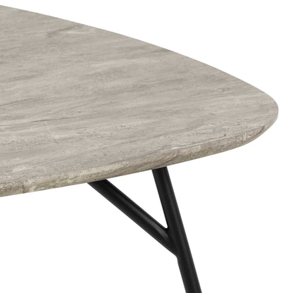 Rosefern Grey Marble Effect Coffee Table
