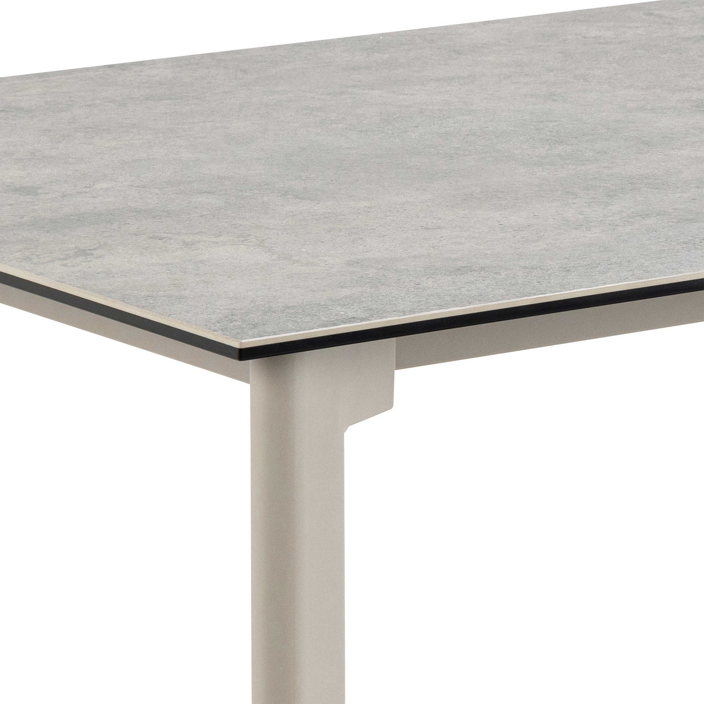 Yokohama Grey Ceramic Dining Table
