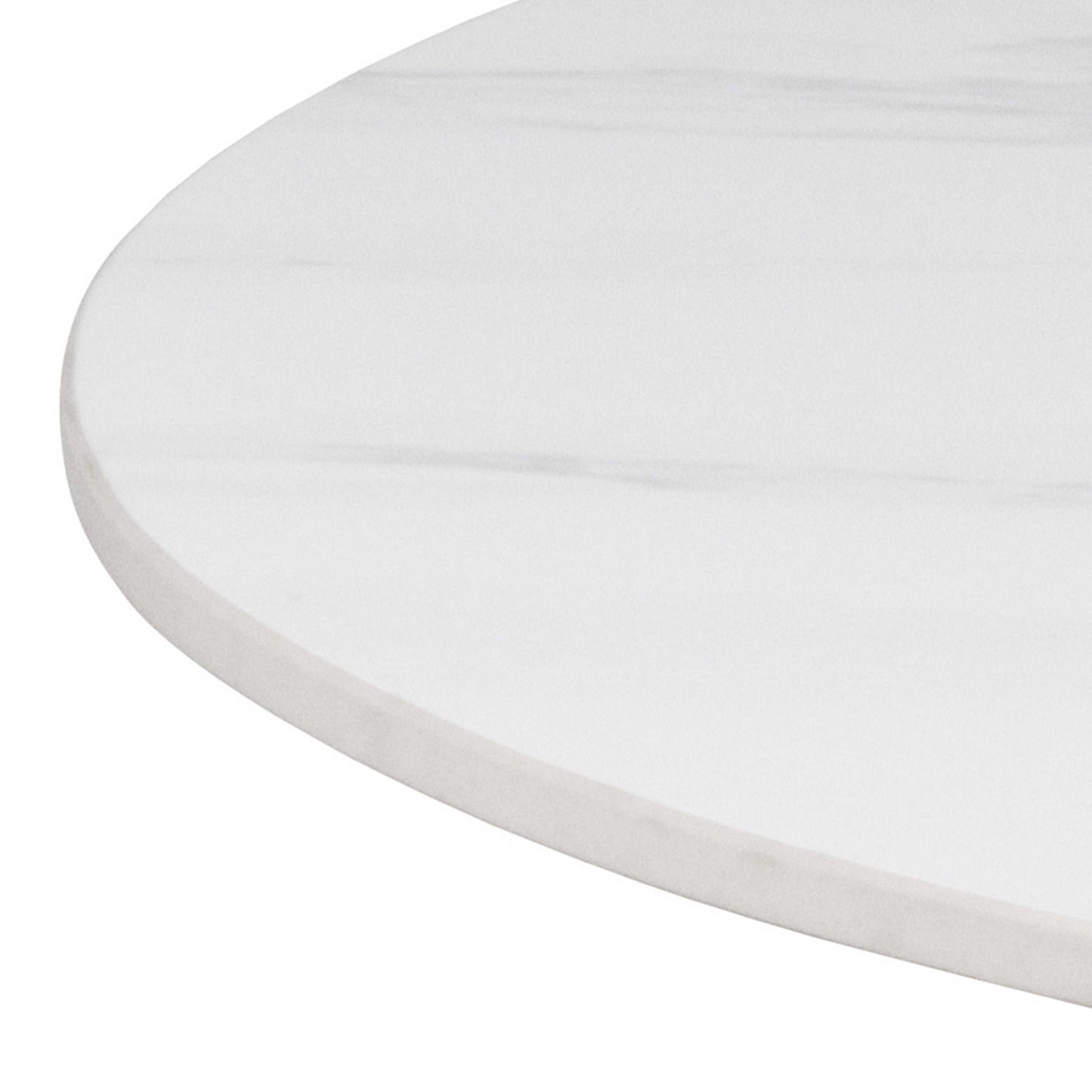 Mombasa White Ceramic Round Bar Table