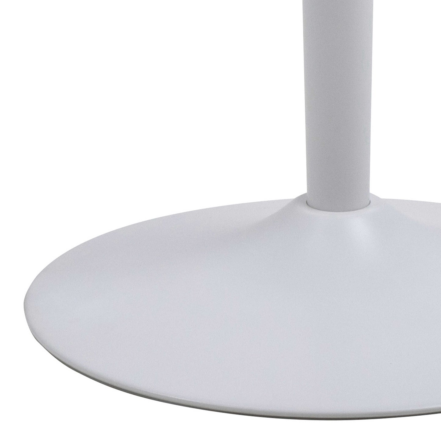 Mombasa White Ceramic Round Bar Table