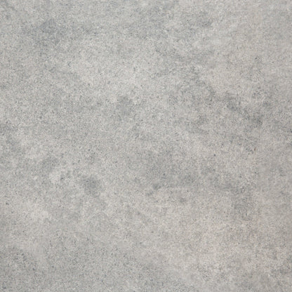 Perth 135cm 4 Seater Grey Ceramic Dining Table Industrial Black Metal Legs