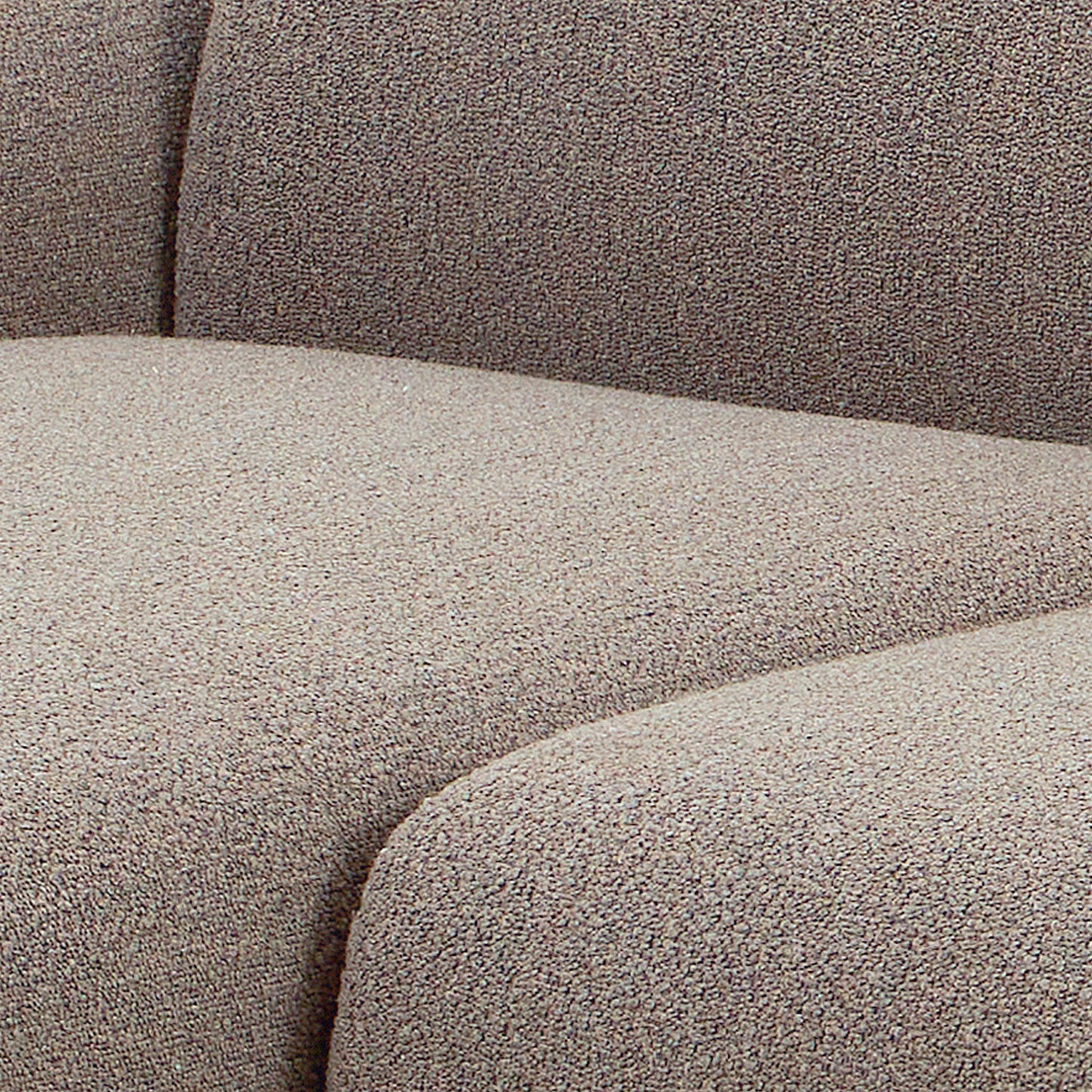 Bilbao Boucle Beige Chaise Longue Sofa 3 Seater Right Hand