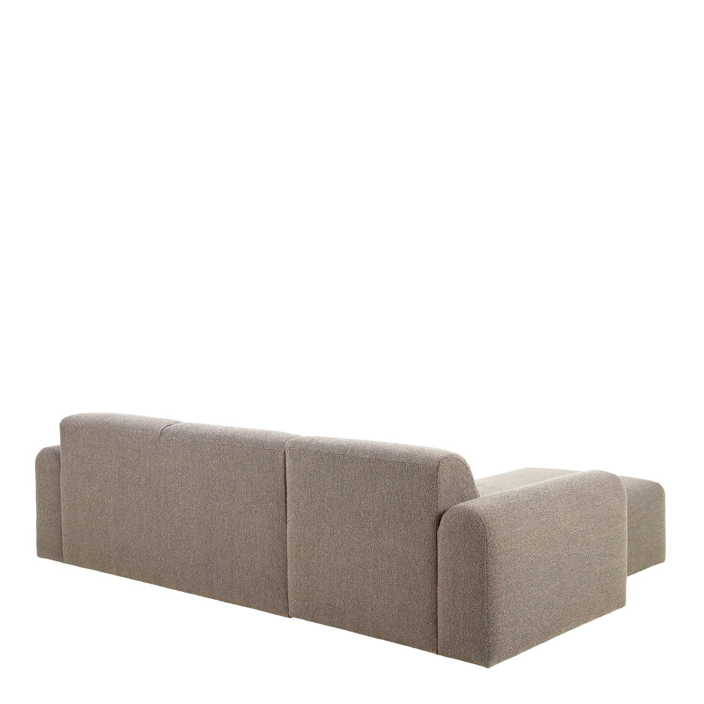 Bilbao Boucle Beige 3 Seater Chaise Longue Sofa Left Hand
