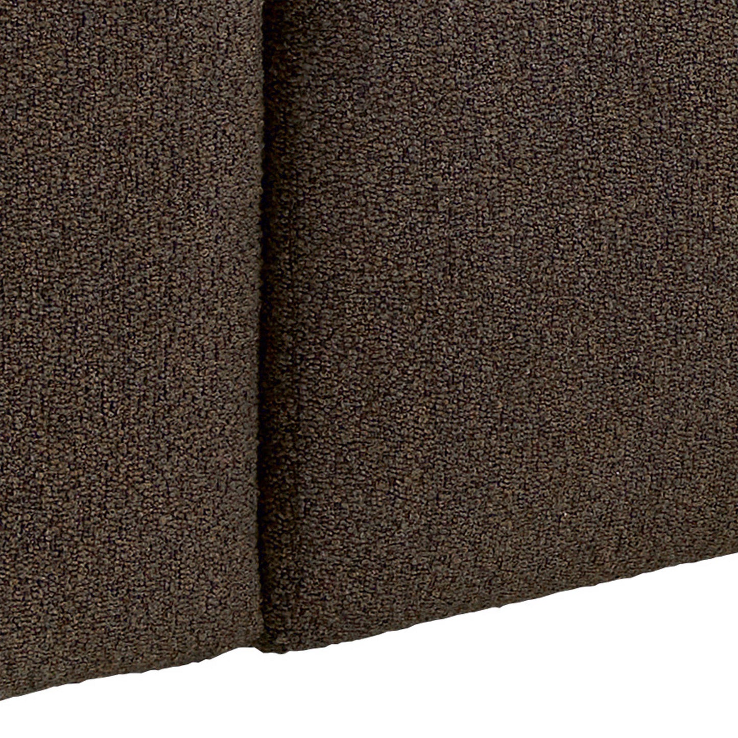 Bilbao Boucle Brown 3 Seater Chaise Longue Sofa Right Hand