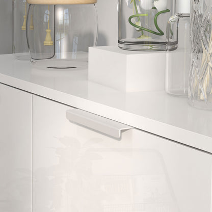 Conoyo Wooden White 5 Shelf Shoe Storage Cupboard