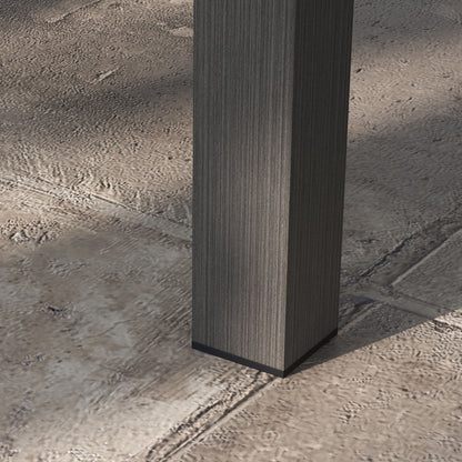 Ninori 100cm Aluminium Brown Outdoor Coffee Table