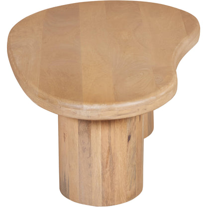 Buffalo Abstract Natural Mango Wood Coffee Table