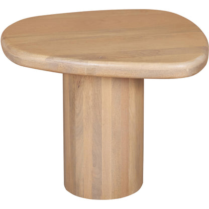 Buffalo Abstract Natural Mango Wood Side Table