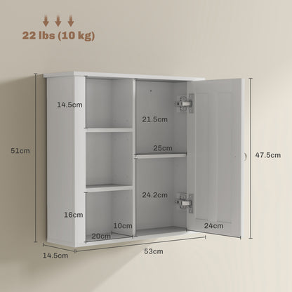 Norayo Minimal White Bathroom Storage Cabinet With Clean Line Design