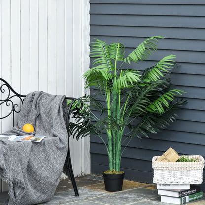 Dimi Keha Pair Of Artificial Palm Style Trees In Pots H8 125cm