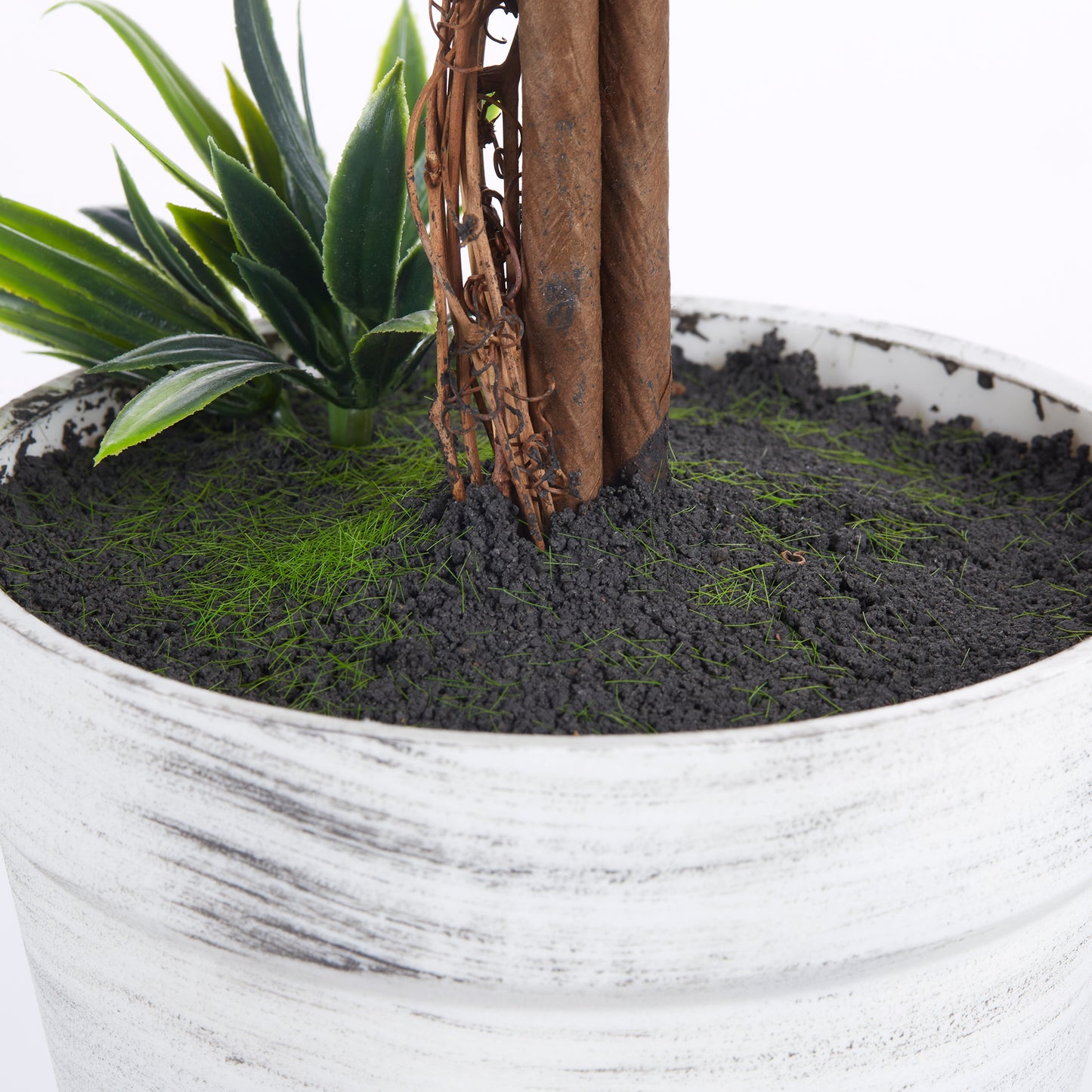 Kema Mado Set Of 2 Artificial Lavender Ball Trees In Pots For Indoor And Outdoor Styling 60cm