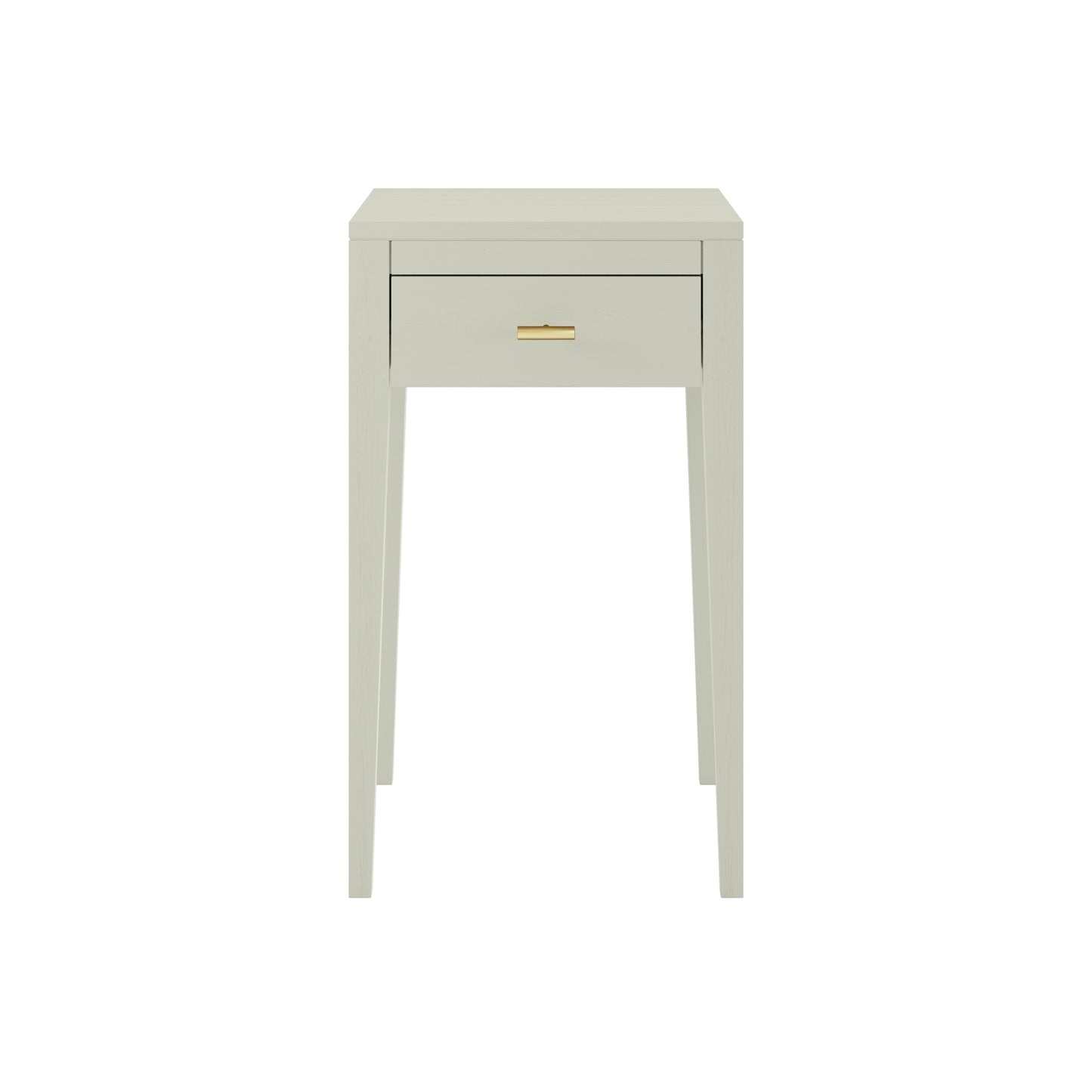 Tiradentes Mist Grey Wood Grain 1 Drawer Bedside Table