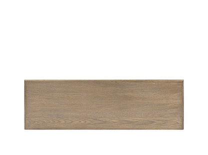 Altrincham Weathered Oak Ribbed Console Table