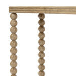 Wales Retro Natural Oak Bobbin Leg Console Table