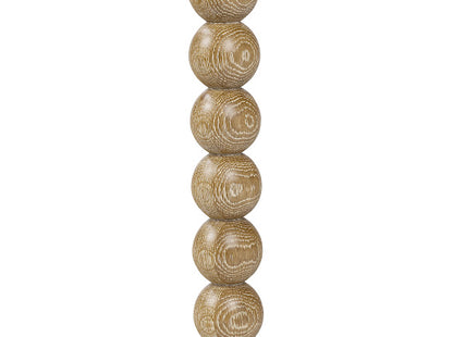 Wales Retro Natural Oak Bobbin Leg Console Table