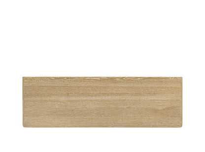 Wales Retro Natural Oak Bobbin Leg Console Table