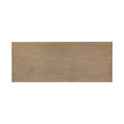 Mandarina Weathered Oak Ribbed 4 Drawer Chest